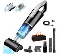 ProChosen Handheld Vacuum Cleaner, Car Vacuum Cleaner Car Hoover Cordless with Powerful 9000PA Suction, Mini Portable Rechargeable Hand Held Vacuum Cordless for Car/Home/Pet/Office