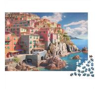 Procida Island Rätsel Für Erwachsene |Marina Corricella| 1000pcs (75x50cm) Puzzles Lernspiele Home Decor Puzzles