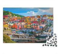 Procida Island Rätsel Für Erwachsene |Marina Corricella| Familienspaß-Puzzles 1000pcs (75x50cm) Erwachsene