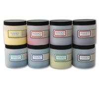 Procion Cold Water Dye Powder, 8-Color Assortment, 8-oz. Bulk Jars, for Tie-Dye, Batik, Ice Dyeing, Non-Toxic. Pack of 8.