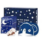 ProCIV Steam Eye Mask 20 Packs Warming Eye Mask Self Heating Eye Masks Lavender Sleep Mask for Dry Eyes,Plane Travel Essentials, Sleep Gift Set for Students|Teacher|Men|Women|Friend|Family