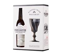 Proclamation Blended Irish Whiskey, 40.7% ABV, 70 nd Branded Irish Coffee Glass Gift Pack