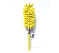 ProClean Extendable Chenille Duster- Ergonomic Soft Handle-360 Rotating Head Duster-Extends to 74cm (Yellow)