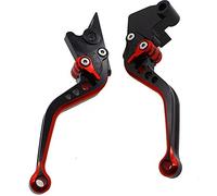 PROCNC Double Color Short Brake Clutch Levers Pair Fit For Honda CBR500R/CB500F/X 2013-2018,CBR300R/CB300F/FA 2014-2017,CBR250R 2011-2013,GROM/MSX125 2014-2018