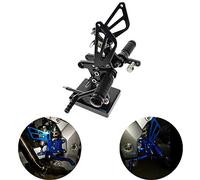 PROCNC Motorcycle Accessories, Aluminum Rearsets Foot pegs Rear sets Footrest Fit for Suzuki GSXR1000 2000 2001 2002 2003 2004 GSXR750 1996-2005 SV650/SV650S SV1000/S 1998-2014 (Black)