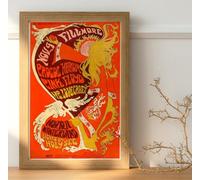 Procol Harum & Pink Floyd At The Fillmore 1967 Concert Tour Live Promo : A Huge 36"x24" Poster Print Vintage Retro : BRING YOUR WALLS TO LIFE ! #2