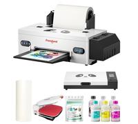 Procolored F13 A3 L1800 DTF Apparel Printer Bundle with Oven and Heat Press Complete DTF Transfer Printing Kit for T-Shirts, Hoodies, and Fabric