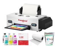 Procolored F13 DTF Printer Bundle A3 L1800 13Inches T Shirt Printing Machine With Cutter Roll Feeder Built-In Siphon System For Clothing Textile Customization