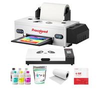 Procolored F13 DTF Printer Kit Direct on Film Printing Machine with Curing Oven White Ink Cycle for T Shirt DIY Small Business Use
