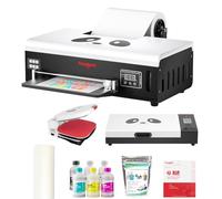 Procolored F8 A4 DTF Printer Full Bundle with Oven and Auto Heat Press,Direct to Film Printing Kit for T-Shirts, Fabrics, DIY Transfers for Home and Business Use