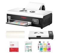 Procolored F8 A4 DTF Printer with Curing Oven，6 Color Direct to Film Printer， 210mm Roll Width ，Auto Ink Circulation System for Custom T-Shirts and Small Businesses