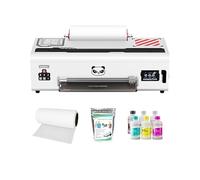 Procolored K13 Lite A3 DTF Printer 13 Inch for T-shirt Printing with White Ink Circulation, Infrared Printhead Protection, 1440×1440 DPI, Direct to Film Machine for DIY Apparel Business(White)