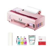 Procolored K13 Lite A3 DTF Printer for T-Shirts and Clothing, 13" Garment Printing Machine with White Ink Circulation, Infrared Printhead Protection for DIY Apparel（Pink）