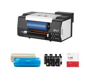 Procolored VF13Pro 2-In-1 Uv Dtf Sticker Printer With Dual Xp600 Printhead For UV DTF Cup Wraps Glass Metal Wood Tumbler Plastic Etc，Adhesive Printing For Custom Personalized Sticker (uv dtf printer)