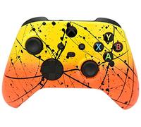 ProControllers LLC Hand Airbrushed Fade Custom Controller Compatible with Series X/S & One (Series X/S Orange & Yellow)