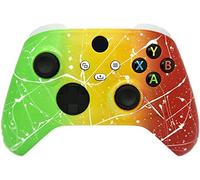 ProControllers LLC Hand Airbrushed Fade Custom Controller Compatible with Xbox Series X/S & Xbox One (Series X/S Rasta Fade White Drip)