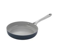 ProCook Soho Aluminium Ceramic Frying Pan - 24cm, Durable Non Stick Saute Skillet - Blue, Heavy Duty Cookware