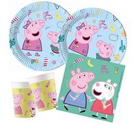 Procos 10133996 Party Set S Peppa Pig Messy Play