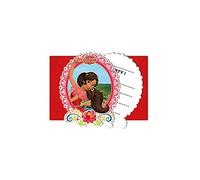 Procos 6 x Elena Avalor Invitations + Envelopes - Colourful - One Size