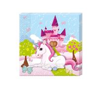 Procos 85673 Party Tableware Unicorn Napkins One Size