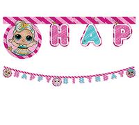 Procos 90863P Letter Banner L.O.L. 'Happy Birthday' - 2 M