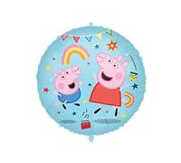 Procos 93038 Foil Balloon Peppa Pig Size 46 cm Helium Air Birthday Decoration Party