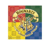 Procos 93366 Harry Potter Paper Napkins, 25 x 25 cm, FSC® Mix, Children's Birthday, Party Tableware