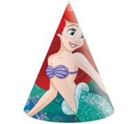 PROCOS Ariel Curious FSC Paper Hats (6pk), Green, One Size