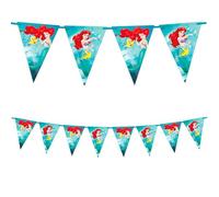 Procos Ariel Curious FSC Paper Triangle Party Flags (9 flags of 9x7in / 25x18cms, 7.5ft / 2.3m long)