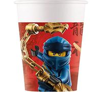 Procos - Cups Paper Lego Ninjago 200ml - 8 pieces