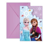Procos Frozen Idyllic Wonder Invitations Pack of 6