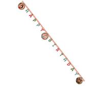 Procos Happy Birthday Moana 2 Bunting, Multi-Colour