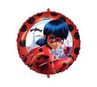 Procos Miraculous 93078 Foil Balloon Diameter Approx. 46 cm Helium Air Balloon Birthday Gift Present