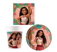 Procos - Moana Party Set Multi-Piece Set for Children's Birthday or Theme Party, Table Decoration