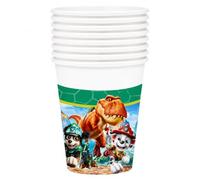 Procos Paw Patrol Dino 7oz Disposable Birthday Party Paper Cups 8 Count