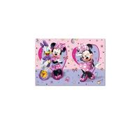 Procos -Plastic Tablecloth Disney Minnie Junior (180 x 120 cm) Folat Mouse Multicoloured 120 x 180 cm - Children's Birthday Party, Cartoon, Pink, 93833P
