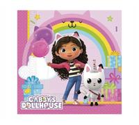 Procos Gabby´s Dollhouse Paper Napkins (20pk - 13x13in / 33x33cms)
