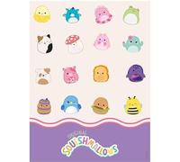 Procos Squishmallows Tablecloth as Decoration for Children's Birthday Parties and Themed Parties Size: 120 x 180 cm, Wipe-Clean, Reusable, Children's Birthday Party Table Cover