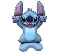 Procos - Standing Foil Balloon Disney Stitch, Balloon for Air Filling, Gift, Decoration