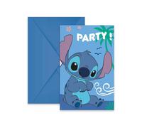 Procos Stitch & Angel 6 Invitations & Envelopes