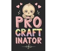 Procraftinator: Cute Sloth Composition Lined Notebook Journal