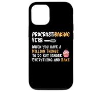 Procrastibaking Verb Million Things Ignore Case for iPhone 12/12 Pro