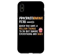 Procrastibaking Verb Million Things Ignore Case for iPhone XS Max