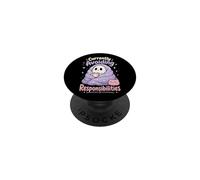 Procrastinator Ghost Avoiding Responsibilities PopSockets Adhesive PopGrip