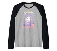 Procrastinator Ghost Avoiding Responsibilities Raglan Baseball Tee