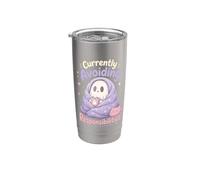 Procrastinator Ghost Avoiding Responsibilities Stainless Steel Insulated Tumbler