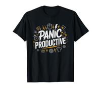 Procrastinator Panic Productivity Last Minute Champion T-Shirt
