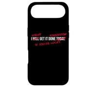 Procrastinator Promise to Get It Done Tomorrow Lucky Joke Case for iPhone Air
