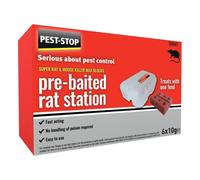 Proctor Pest-Stop Pest-Stop Pelsis Pspbrs Super Rat & Mouse Killer Wax Block Pre-Baited Station