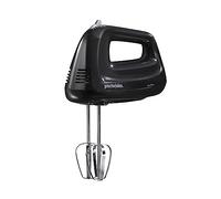 Proctor Silex Easy Mix 62511 5-Speed Electric Hand Mixer with Bowl Rest, Compact and Lightweight, 215W Peak Power, Black